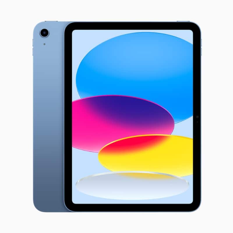 Apple iPad 10th Gen 64GB 10.9" Retina IPS LCD 12MP Camera Apple A14 Bionic iPadOS 16.1 Stylus Support (1st gen only) Nano-SIM and eSIM Apple iPad (2022) Wi-Fi + Cellular