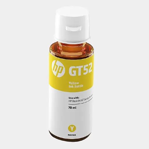 HP GT52 Ink Bottle Inkjet Refill for HP DeskJet 80ml Yellow