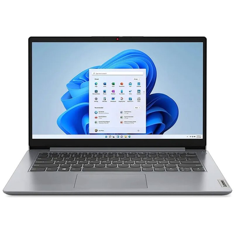 Lenovo IdeaPad 1 Intel Core i5-1235U 8GB DDR4 3200 SDRAM 512GB PCIe NVMe M.2 2280 SSD SSD 14" FHD Display Integrated Intel Iris Xe Graphics