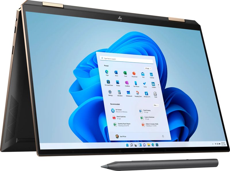 HP Spectre x360 Convertible 14-ea0023dx 11th Gen Intel Core i7-1165G7(2.80GHz up to 4.70GHz) 16GB LPDDR4-3200 SDRAM 1TB(1000GB) PCIe NVMe M.2 SSD 13.5" Diagonal 3K2K OLED Display TouchScreen Intel Iris X Graphics 1 Year Dealership Warranty