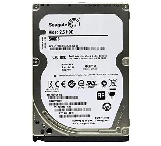 Seagate 500GB HDD Internal Video 2.5 HDD Hard Drive for Laptop