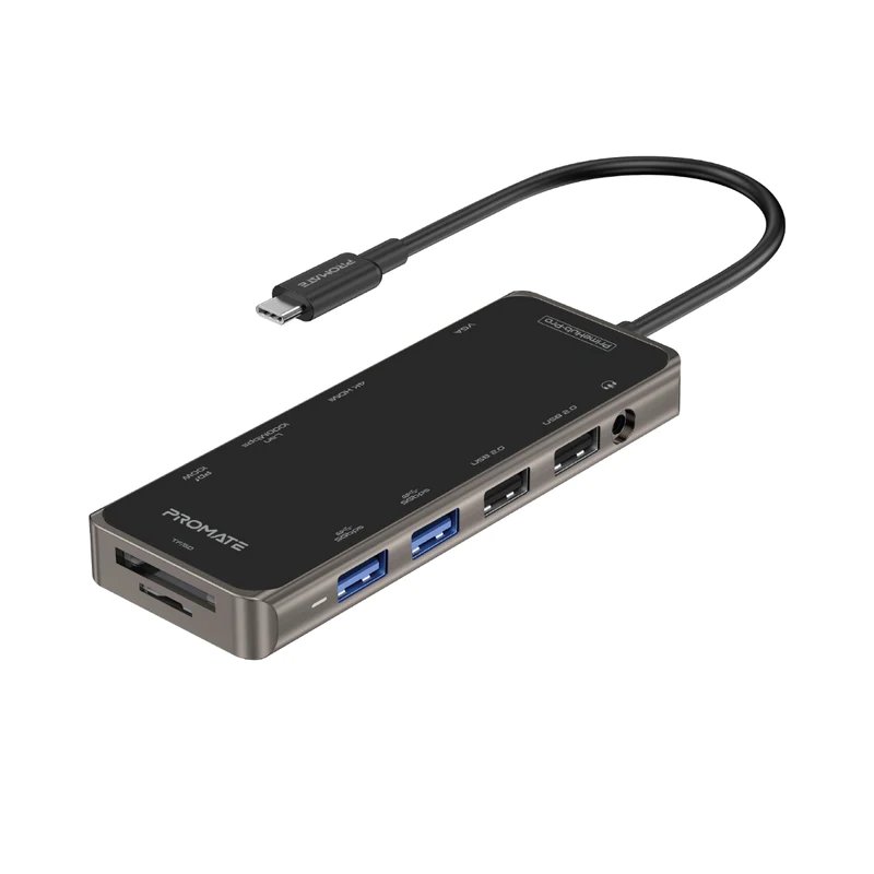 Promate Prime Hub Pro 11-in-1 USB-C Hub