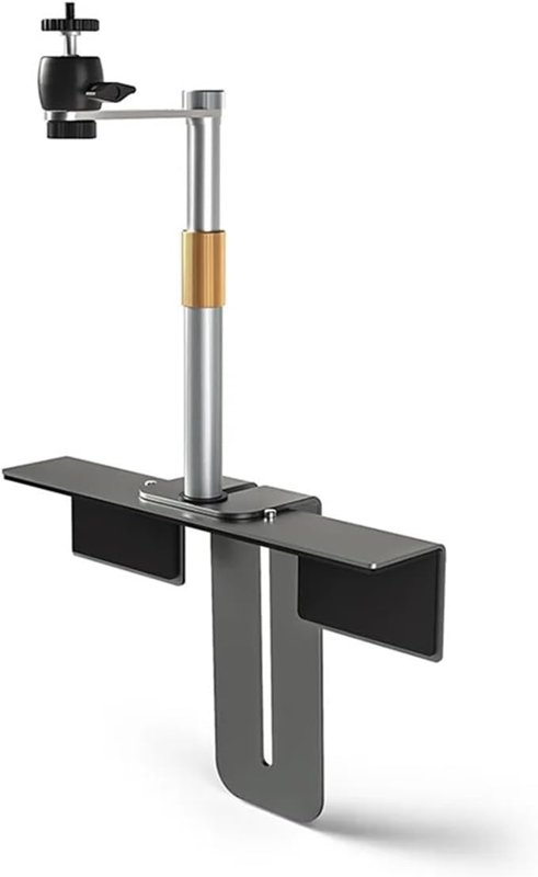 Multi-Application Projector Stand for Sofa Bed Aluminum Alloy Thick Metal Base Adjustable Track Moveable Support Holder Bracket