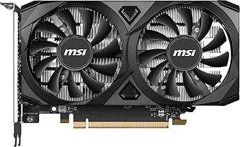 MSI GeForce RTX 3050 VENTUS 2X 6G OC 6GB GDDR6X PCI-Express Graphics Card
