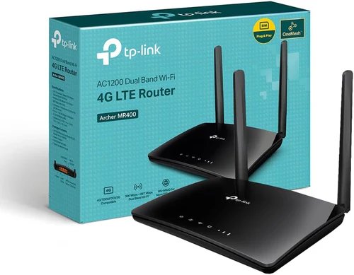 TP-Link AC1200 Wireless Dual Band 4G LTE Router - TL-ARCHER MR400