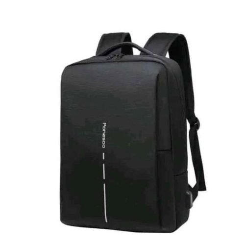 PONASOO Waterproof Large Classic Zipper Laptop Backpack