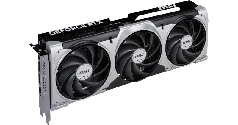 MSI Gaming RTX 5070 12G Ventus 3X OC 12GB GDDR7 GAMING TRIO OC Graphics Card