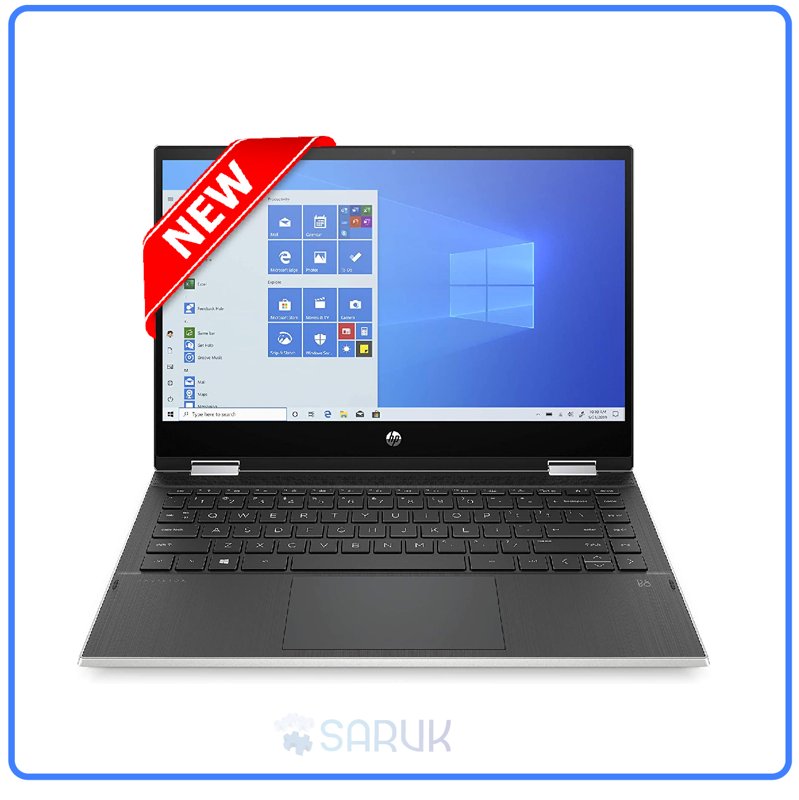 HP Pavilion x360 Convertible 14-dw1025nr 11th Gen Intel Core i5-1135G7 8GB RAM 512GB SSD 14"FHD IPS LED TouchScreen Display Bluetooth WiFi Webcam Intel Iris Xe Graphics FreeDOS 1 Year EA Warranty