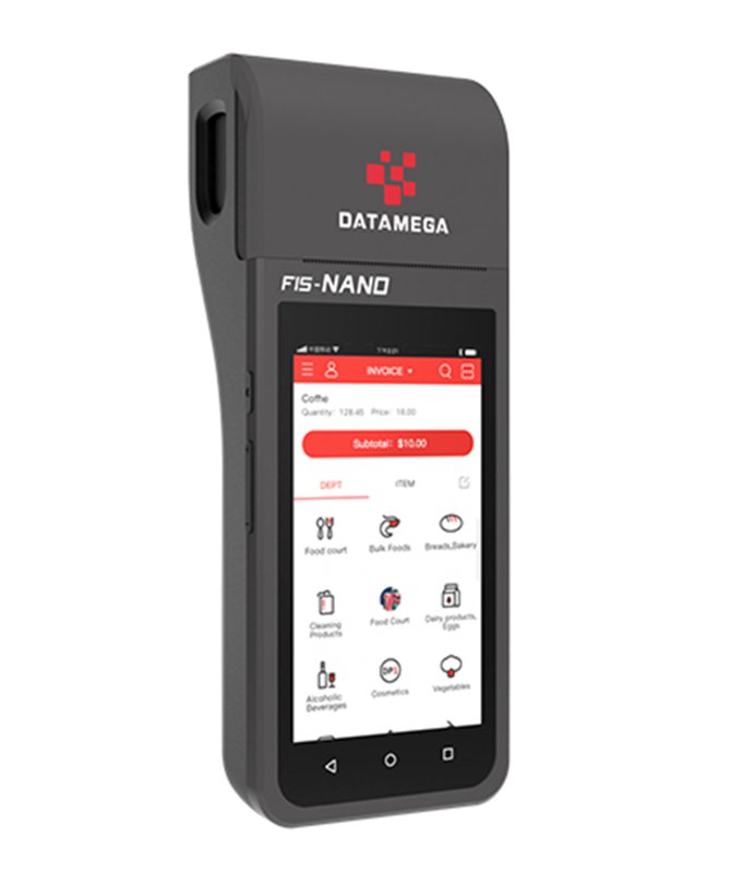 Datamega FIS-NAN0 Android Fiscal POS ETR Machine