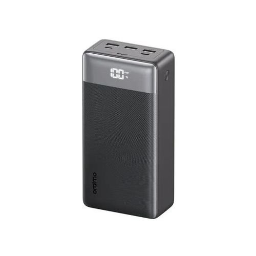 Oraimo PowerBox 400 Vision OPB-7400Q 22.5W 40,000mAh Fast Charging Power Bank with Digital Display, Dual USB-A + Type-C Ports, AniFast Charging, PD & QC3.0 Compatible