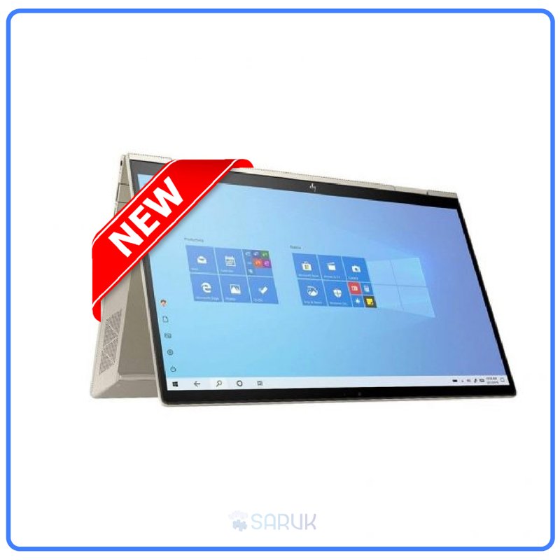 HP Envy 13 x360 11th Generation Intel Core i7-1165G7 Quad-Core 13.3" FHD OLED Touch Screen Display 8GB DDR4 SDRAM 512GB PCIe NVMe M.2 SSD ROM Fingerprint Reader Windows 10 Intel Iris Xµ‰ Graphics Gold 1 Year Dealership Warranty (13m-bd0033dx)