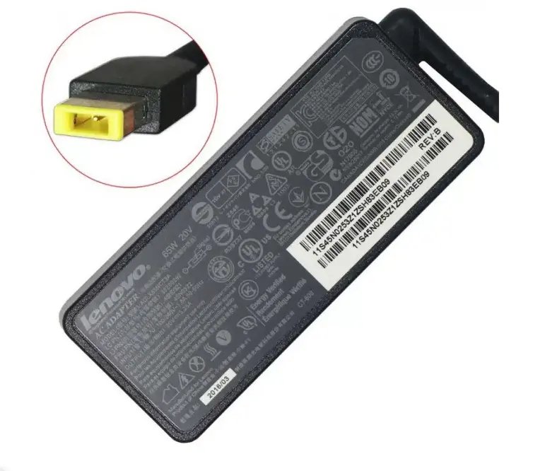 Original Lenovo USB Charger 65W Adapter