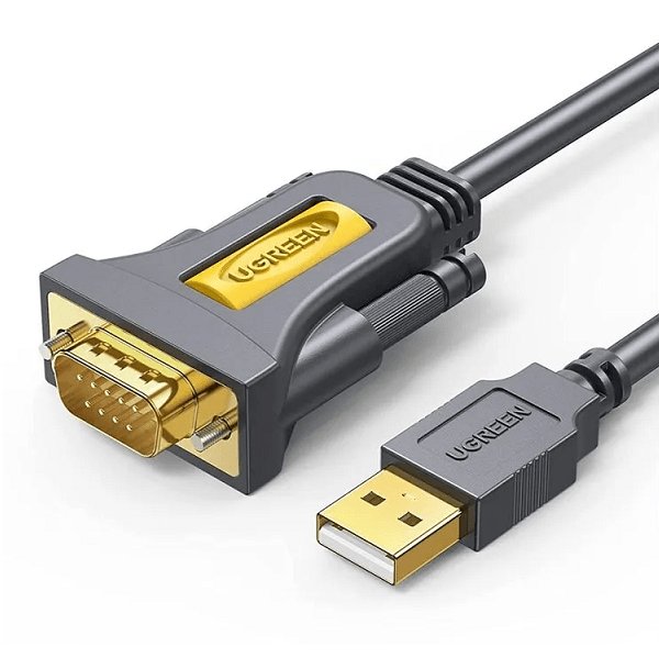 UGREEN USB-A 2.0 to DB9 RS-232 Male Adapter Cable UG-20211