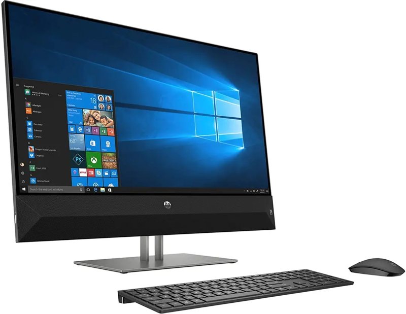 HP Pavilion All In One 27-xa0159 10th Gen Intel Core i7 12GB RAM 256GB SSD Plus 1TB HDD 27" Display 2GB NVIDIA GeForce MX230 Graphics Windows 10 Pro HD Webcam WiFi Bluetooth 1 Year Dealership Warranty