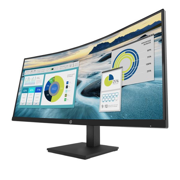 HP P34hc G4 34" WQHD USB-C Curved Monitor