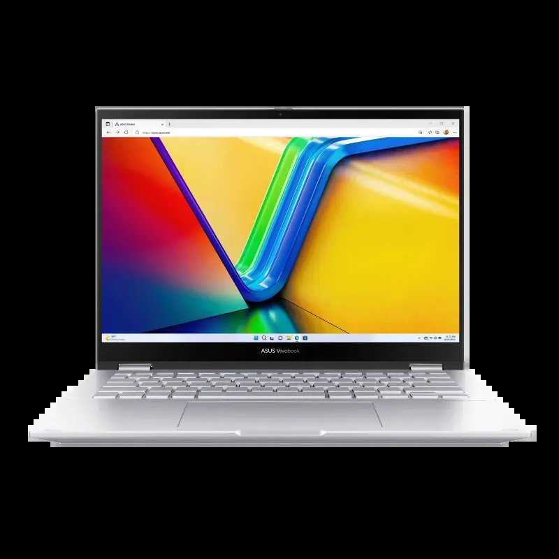 ASUS Vivobook S 14 Flip 14" FHD Touch Display Intel Core i5-12500H Processor 8GB DDR4 RAM 1TB(1000GB) M.2 NVMe PCIe Intel Iris Xe Graphics NumberPad Thunderbolt 4 Windows 11 Home