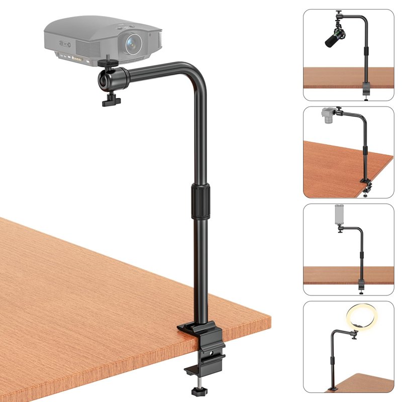 Flexible 360 Degrees Table Mount Holder For Projectors