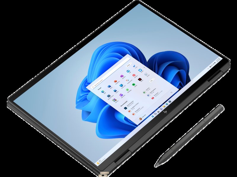 HP Spectre 14-eu0008ni x360 Intel Core Ultra 7 155H 16GB LPDDR5x RAM 1TB PCIe Gen4 NVMe TLC M.2 SSD Intel Arc Graphics 14.0" 2.8K UWVA OLED Display Poly Studio Fingerprint Reader HP 9MP IR Camera Plus HP Styus Pen Win 11 1 Year Manufacturer Warranty