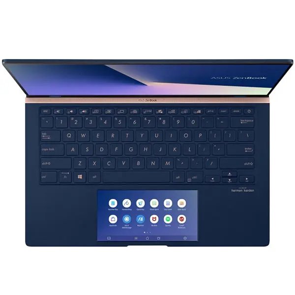 ASUS ZenBook UX434F 10th Gen Intel Core i7-10510U 14" FHD Non-Touch Display 8GB RAM 512GB NVMe SSD ScreenPad WIFI Webcam Backlit Keyboard Windows 10 Home 1 Year Warranty