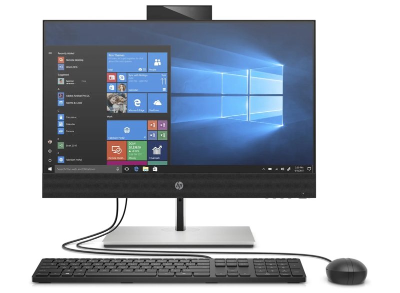 HP ProOne 440 G6 All-in-One 10th Gen Intel Core i5-10500T 8GB DDR4 RAM 1TB 7200 RPM SATA HDD 23.8" FHD Display Bluetooth Webcam WiFi Intel UHD Graphics 630 1 Year Warranty