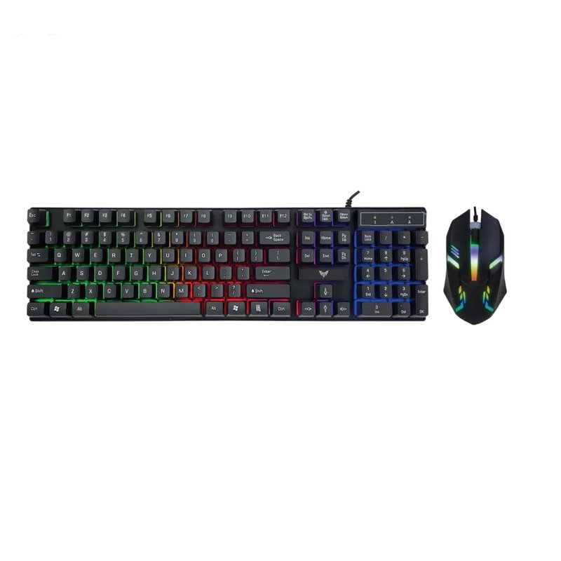 Crown Micro Gaming Combo Mouse Keyboard CMCKG-201