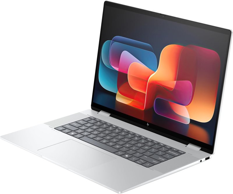HP Envy x360 Laptop 16-ac0023dx (9S1R6UA) Intel Core Ultra 7-155U 16GB LPDDR5 RAM 1TB SSD 16″ Touch Display Intel Arc Graphics Windows 11 Glacier Silver Eng-Backlit Keyboard 1 Year Manufacturer Warranty
