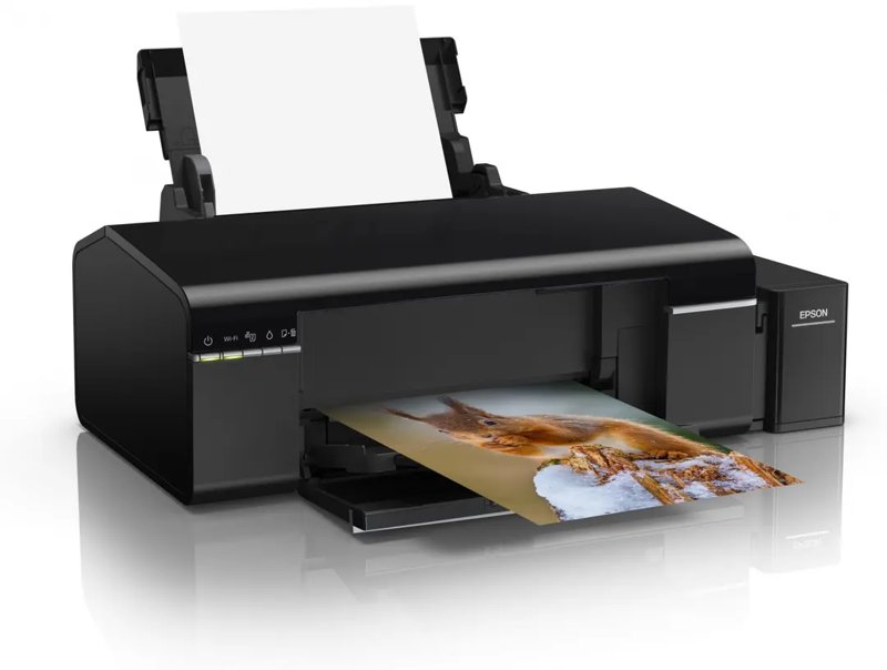 Epson L805 Single Function A4 A5 A6 B5 Wi-Fi Photo Ink Tank Printer up to 37ppm-Black