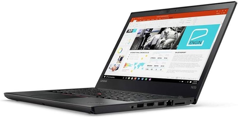 Lenovo ThinkPad T470s Intel Core i7-6600U 8GB RAM 256GB SSD 14" FHD Display Bluetooth Webcam WiFi Intel HD 520 Graphics Ex UK 6 Months Warranty