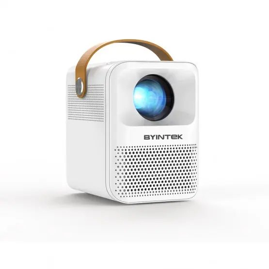 Byintek C750 Mini LCD LED Smart 1080P Pocket Projector 2800 Lumens FHD Android Projector Beam 3200mAh Rechargable Battery