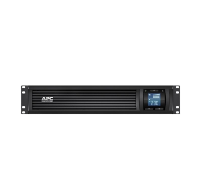 APC Smart-UPS C Line Interactive 2000VA Rack mount 2U 230V 6x IEC C13 outlets USB and Serial Communication AVR Graphic LCD SMC2000I-2U