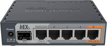 Mikrotik RB760iGS hEX S 5x Gigabit Ethernet Switch SFP Dual Core 880MHz CPU