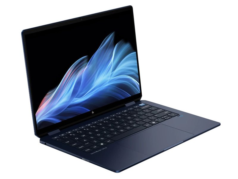 HP OmniBook Ultra Flip 14fh0xxx Next Gen AI Laptop Intel Core Ultra 7 258V Up to 4.8GHz 16GB LPDDR5x RAM 1TB PCIe NVMe M.2 SSD 14" Touchscreen Display  Intel Arc Graphics 9MP IR AI Camera Windows 11 Home Poly Studio with Dual Speakers