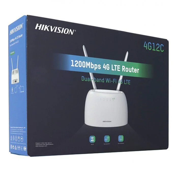 Hikvision DS-3WR4G12C 1200mbps 4G LTE CAT4 Dual Band Wireless Router