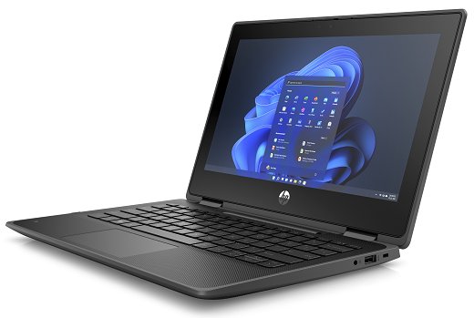 HP ProBook x360 11 Fortis G10 12th Gen Intel Core i5-1230U 8GB RAM 256GB SSD 11.6″ Touchscreen Display Intel Iris Xe Graphics Windows 11 Home 2-in-1 Notebook Ex Uk 6 Months Warranty