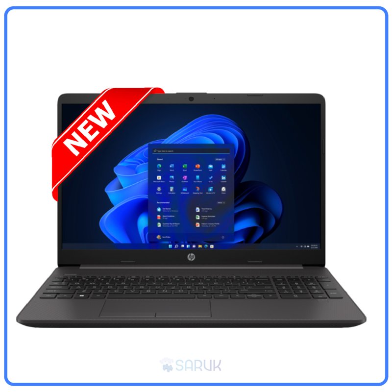HP 250 G8 Laptop Intel Celeron N4020 8GB RAM 256GB SSD 15.6" Diagonal HD Display Bluetooth Webcam WiFi UHD Graphics Windows 10 Home 1 Year Warranty