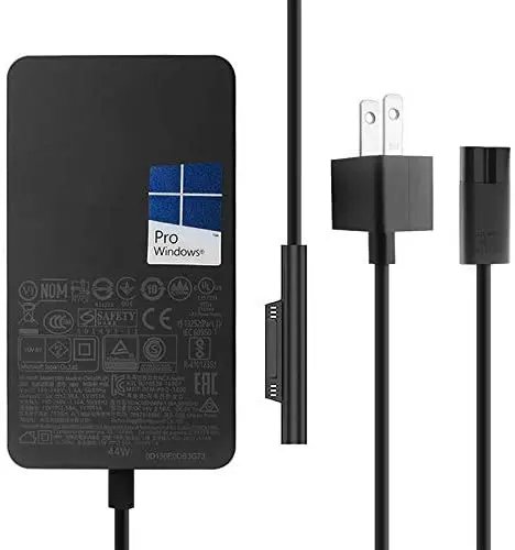 Microsoft Surface Pro Laptop Charger 44W 15V 2.58A Power Supply Adapter for Microsoft Surface Pro Original