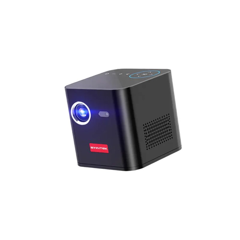 Byintek P19 Mini 1080P WiFi Smart LED 350 ANSI Lumens 3D HD DLP-Link Android Portable PICO Video Projector 7800mAh Rechargeable Projector
