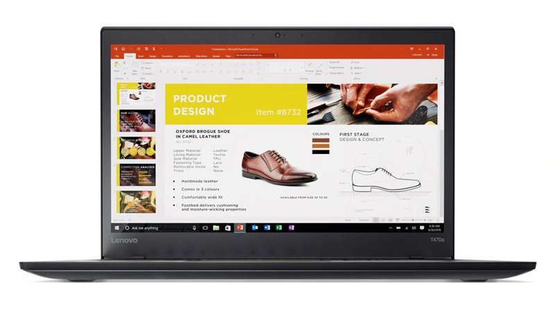 Lenovo ThinkPad T470 7th Gen Intel Core i5 8GB RAM 256GB SSD 14" FHD Display Bluetooth Webcam WiFi Intel HD 620 Graphics Ex UK 6 Months Warranty TouchScreen