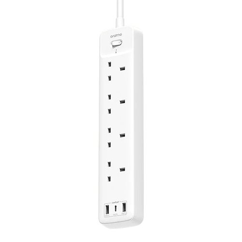 Oraimo OWS-U351 PowerHub Smart Fast Charging Extension 6 In 1 Power Strip