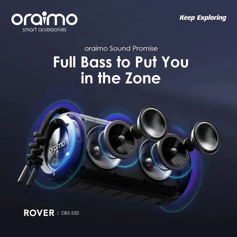 Oraimo Rover OBS-53D Wireless Speaker