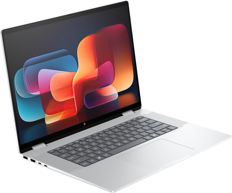 HP Envy x360 Laptop 16-ac0023dx (9S1R6UA) Intel Core Ultra 7-155U 16GB LPDDR5 RAM 1TB SSD 16″ Touch Display Intel Arc Graphics Windows 11 Glacier Silver Eng-Backlit Keyboard 1 Year Manufacturer Warranty