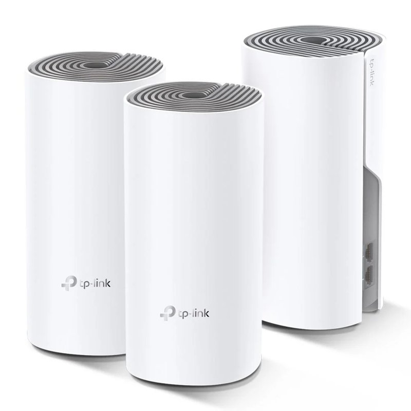 TP-Link Deco E4 AC1200 Whole Home Mesh Wi-Fi System (3 Pack) - TL-DECO E4 (3-PACK)