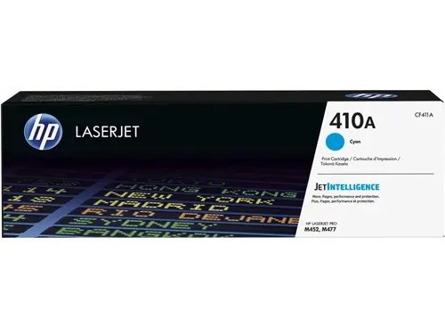 HP 410A Cyan Original LaserJet Toner Cartridge (CF411A)