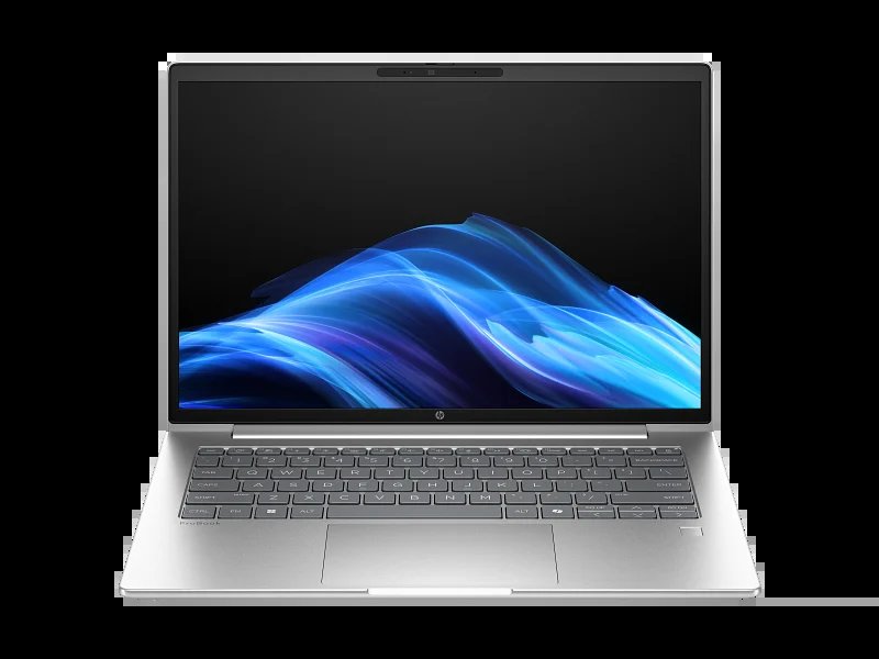 HP ProBook 4 G1i AI PC Intel Core Ultra 5 225U 16GB DDR5 5600 RAM 512GB SSD 14" WUXGA LCD Display Integrated Intel AI Acceleration 1080p FHD Webcam Audio by Poly Studio Fingerprint Reader Backlit Keyboard 1 Year Warranty