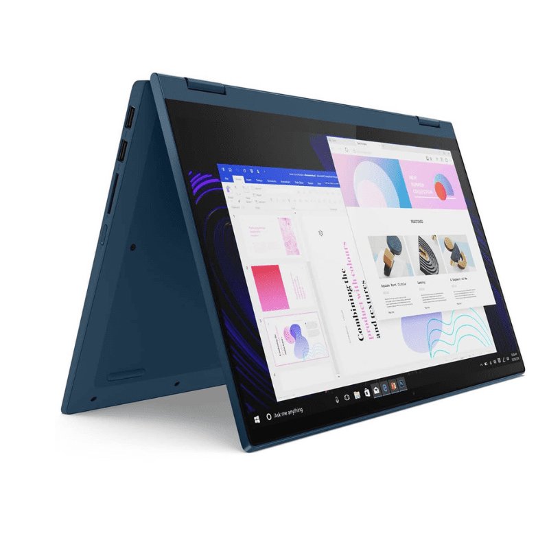 Lenovo Ideapad Flex 5 11th Gen 2-in-1 Convertible PC Intel Core i3-1165G7 4GB DDR4 RAM 128GB PCIe SSD Storage 14.0" FHD Display Bluetooth Webcam WiFi Windows 11 Brand New Windows 11 Home 1 Year Dealership Warranty