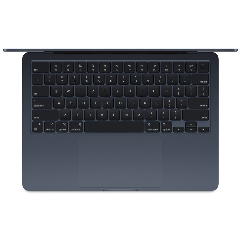 Apple MacBook Air M3 13.6" Liquid Retina Display 8GB RAM 512GB SSD True Tone Technology 1080p FaceTime HD Webcam Touch ID Backlit Magic Keyboard Thunderbolt  1 Year Warranty