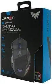 Crown Micro Wired Gaming Mouse CMGM-X2