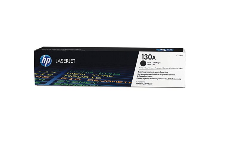 HP 130A Black Original LaserJet Toner Cartridge CF350A