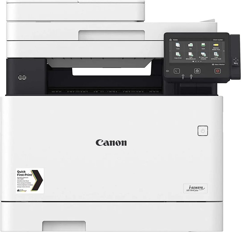 Canon i-SENSYS MF744Cdw A4 Colour Multifunction Laser Printer
