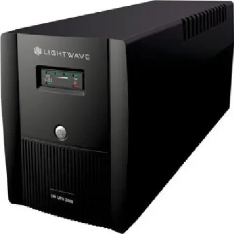 Light Wave 2KVA UPS Offline Uninterruptible Power Supply 2000VA